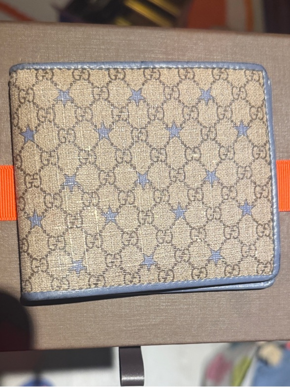 Gucci GG Supreme Stars Bifold Wallet